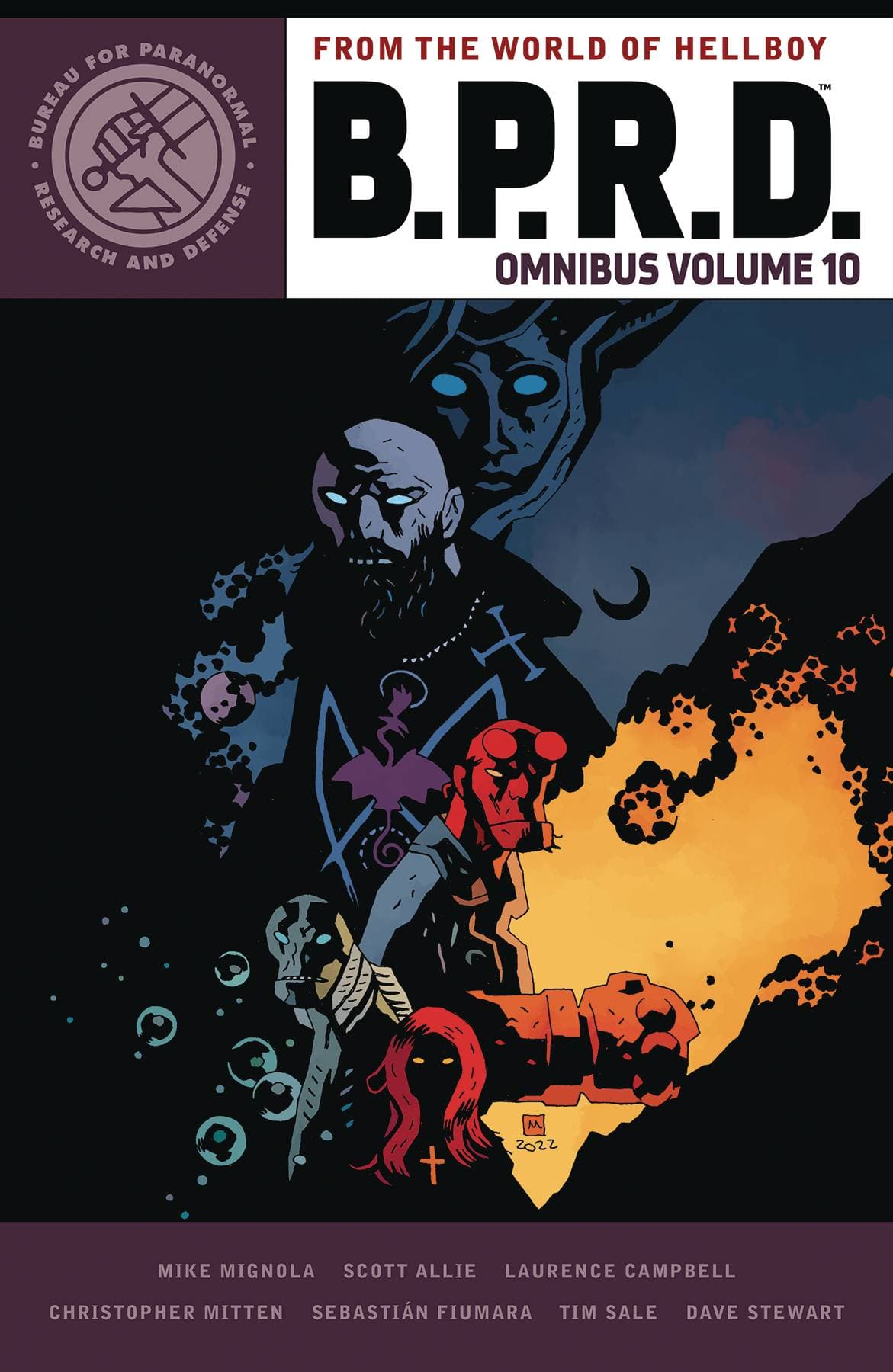 DARK HORSE PRH Graphic Novel Bprd Omnibus TP Vol 10 9781506729589 NOV231007