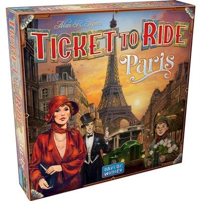 Days of Wonder Board Games Ticket to Ride: Paris 824968200667 DOW720066