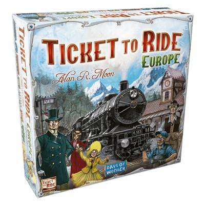 Days of Wonder Board Games > Large Box Games Ticket to Ride: Europe 824968717929 DO7202
