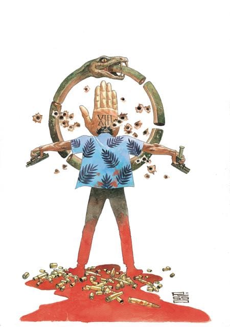 DC Comics Comic Books 100 BULLETS THE US OF ANGER #1 (OF 8) CVR D EDUARDO RISSO CARD STOCK VAR (MR) 76194139148900141 0526DC0187