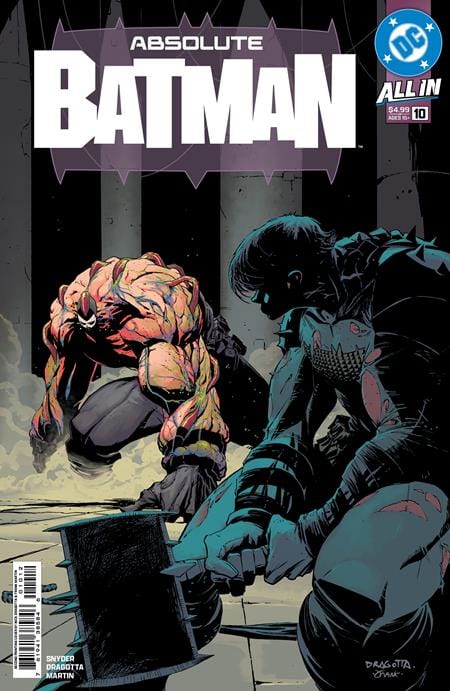 DC Comics Comic Books ABSOLUTE BATMAN #10 Second Printing 76194138584601012 0825DC8314