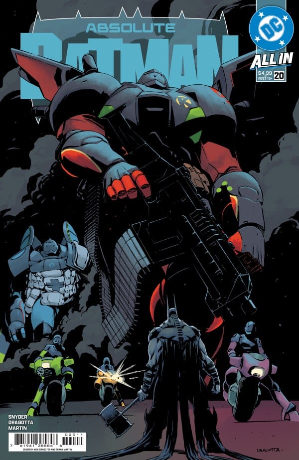 DC Comics Comic Books ABSOLUTE BATMAN #20 CVR A NICK DRAGOTTA 76194138584602011 0326DC0001