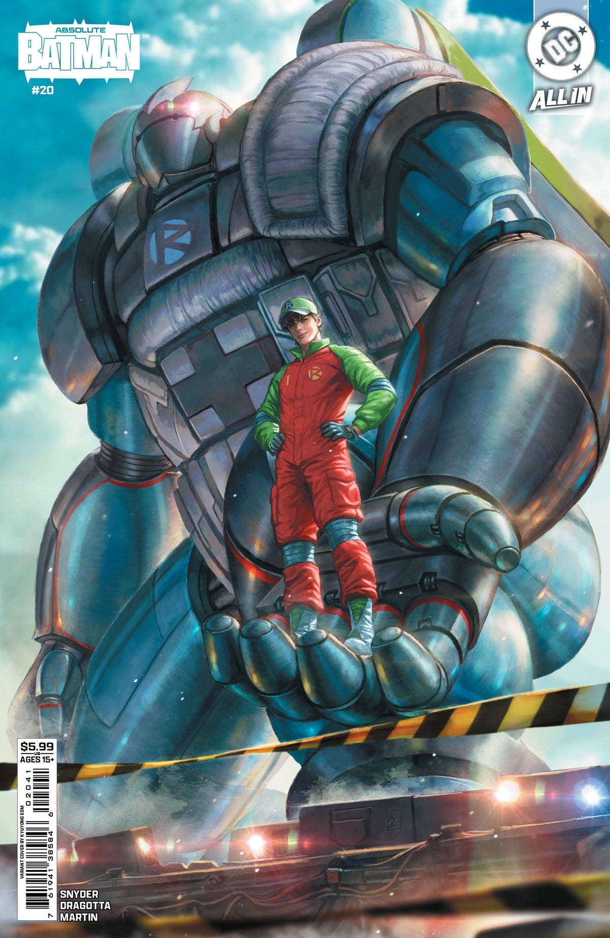 DC Comics Comic Books ABSOLUTE BATMAN #20 CVR D CARD STOCK VAR 76194138584602041 0326DC0004