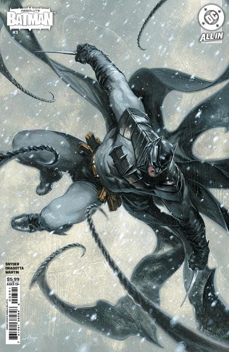 DC Comics Comic Books ABSOLUTE BATMAN #3 Third Printing Cvr B Gabriele Dell Otto Card Stock Var 76194138584600391 0125DC886