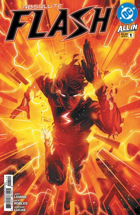 DC Comics Comic Books ABSOLUTE FLASH #1 Fourth Printing 76194138792500114 0126DC8179