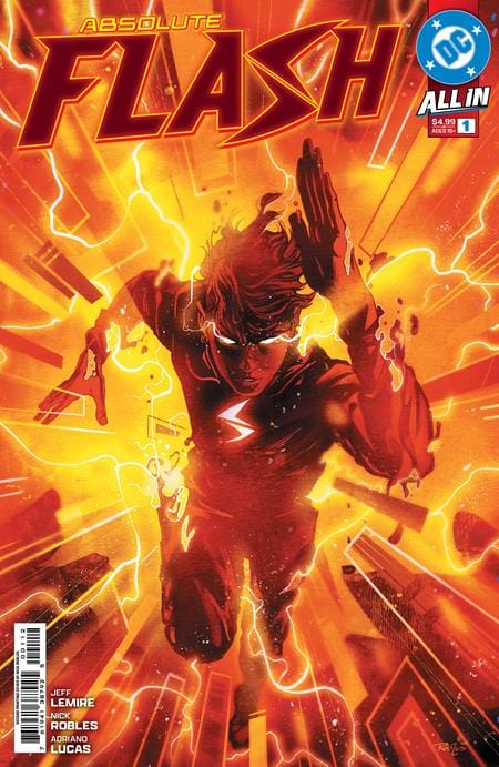 DC Comics Comic Books ABSOLUTE FLASH #1 Second Printing Cvr A Nick Robles 76194138792500112 0225DC899