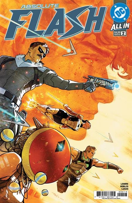 DC Comics Comic Books ABSOLUTE FLASH #2 Third Printing 76194138792500213 0126DC8180