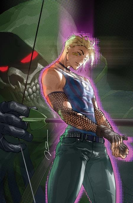 DC Comics Comic Books ABSOLUTE GREEN ARROW #2 (OF 6) CVR B GERALD PAREL CARD STOCK VAR 76194139422000221 0426DC0069