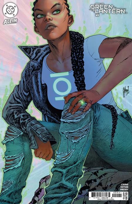 DC Comics Comic Books ABSOLUTE GREEN LANTERN #9 CVR B GUILLEM MARCH CARD STOCK VAR 76194138648500941 1025DC0073