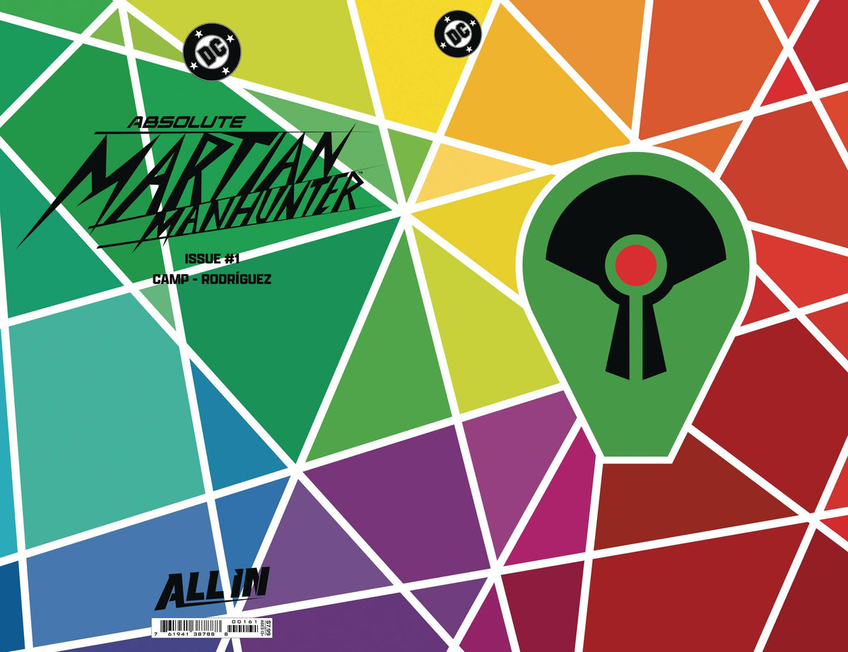 DC Comics Comic Books ABSOLUTE MARTIAN MANHUNTER #1 (OF 6) CVR G LOGO DESIGN FOIL VAR 76194138788800161 0125DC053