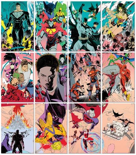 DC Comics Comic Books ABSOLUTE POWER #1 (OF 4) CVR H JOHN TIMMS CONNECTING CARD STOCK VAR 76194138539600181 0524DC013