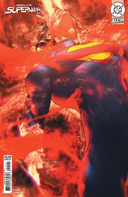 DC Comics Comic Books ABSOLUTE SUPERMAN #15 CVR B GERALD PAREL CARD STOCK VAR 76194138585301521 1125DC0056