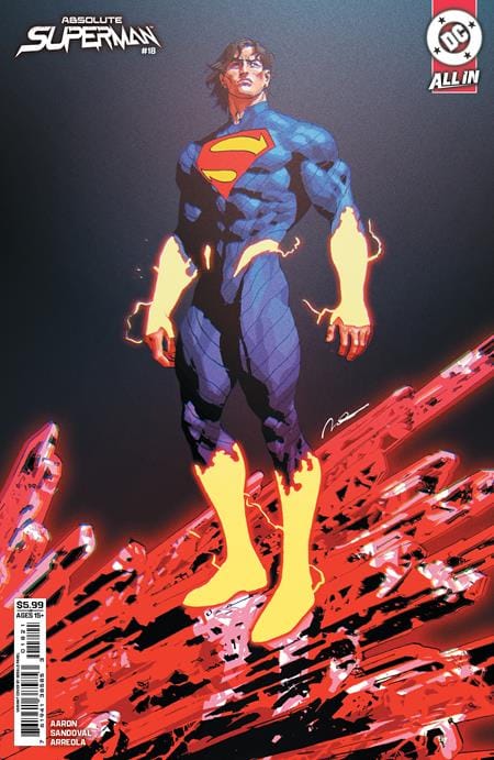 DC Comics Comic Books ABSOLUTE SUPERMAN #18 CVR B GERALD PAREL CARD STOCK VAR 76194138585301821 0226DC0038