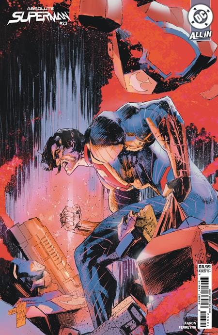 DC Comics Comic Books ABSOLUTE SUPERMAN #23 CVR B CLAY MANN CARD STOCK VAR (Release Date: 09/02/2026) 76194138585302321 0726DC0056