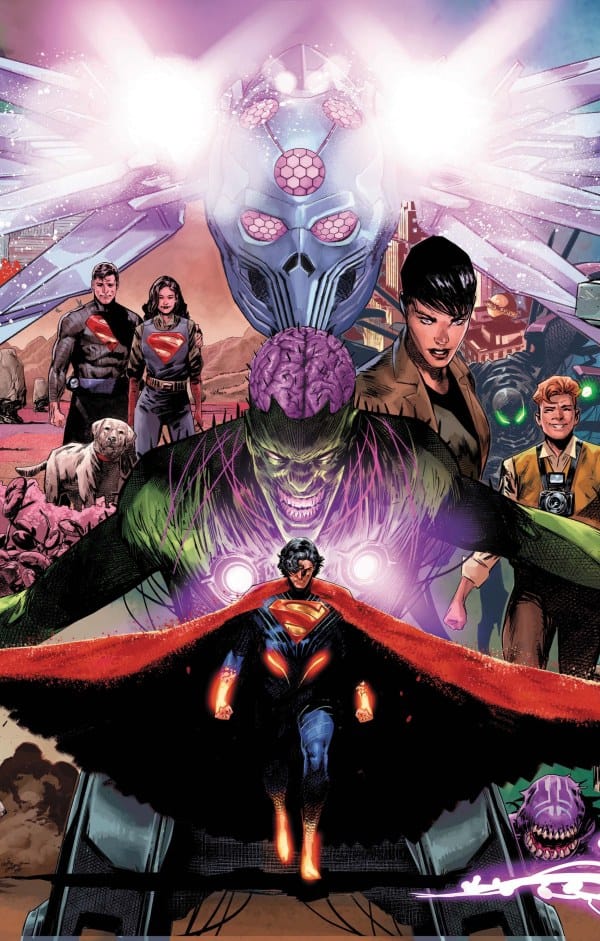 DC Comics Comic Books ABSOLUTE SUPERMAN #25 CVR I RAFA SANDOVAL MIDDLE CONNECTING CARD STOCK VAR (Release Date: 11/04/2026) 76194138585302591 0926DC0064