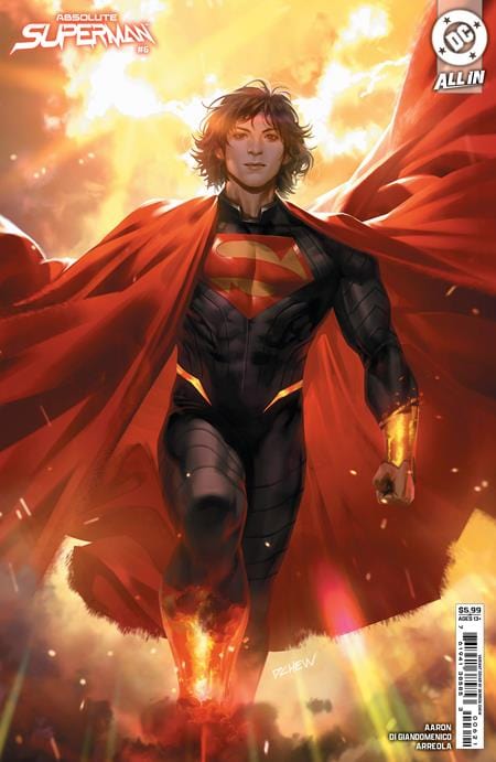 DC Comics Comic Books ABSOLUTE SUPERMAN #6 CVR B DERRICK CHEW CARD STOCK VAR 76194138585300621 0225DC025
