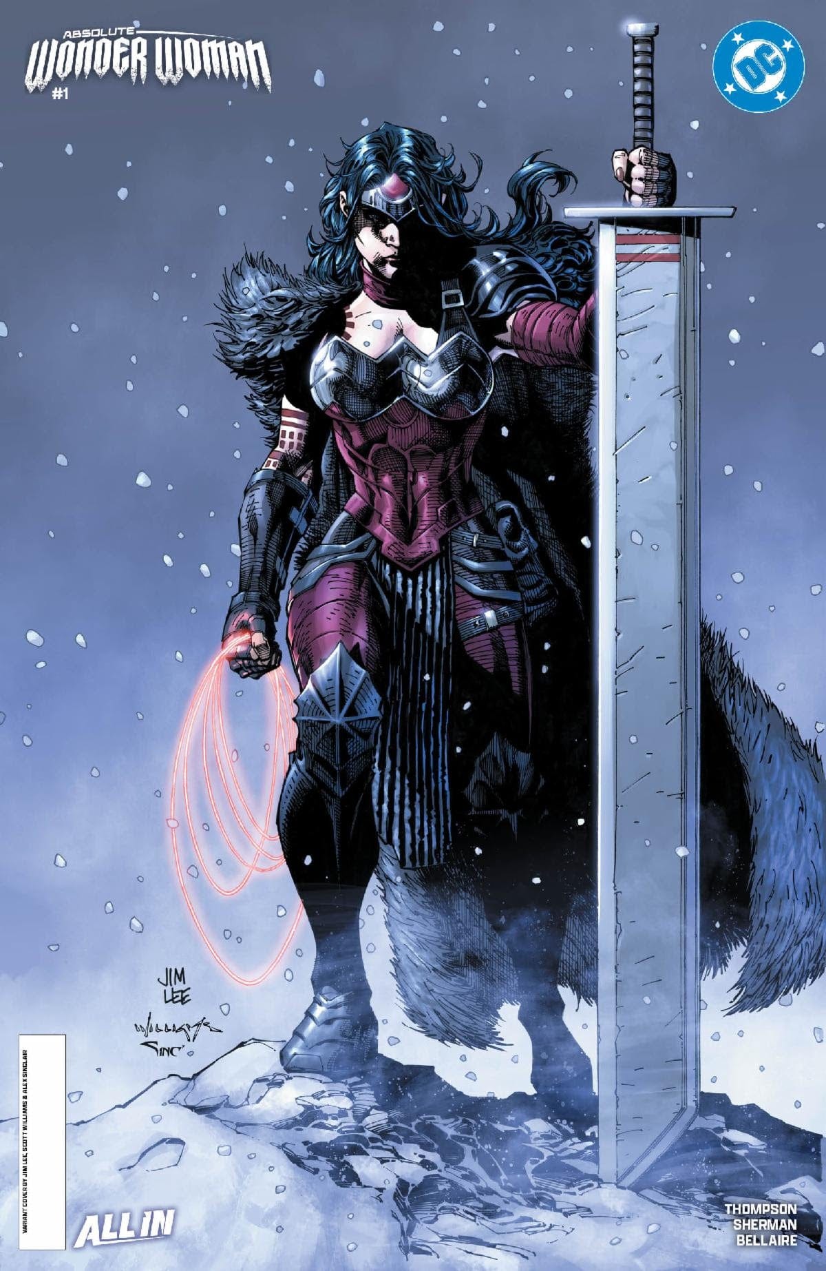 ABSOLUTE WONDER WOMAN #4 VILLALOBOS COVER F– The Comic Mint, image size:1200x1845