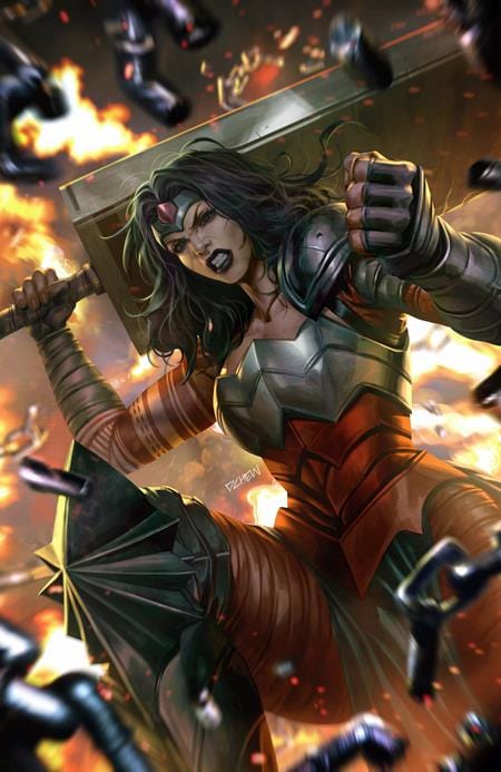 DC Comics Comic Books ABSOLUTE WONDER WOMAN #15 CVR B DERRICK CHEW CARD STOCK VAR 76194138586001531 1025DC0061