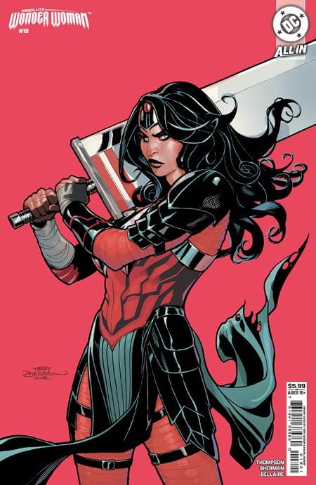 DC Comics Comic Books ABSOLUTE WONDER WOMAN #18 CVR B TERRY DODSON CARD STOCK VAR 76194138586001821 0126DC0065