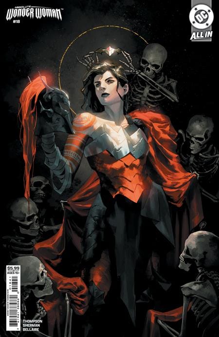 DC Comics Comic Books ABSOLUTE WONDER WOMAN #18 CVR D YASMINE PUTRI CARD STOCK VAR 76194138586001841 0126DC0067