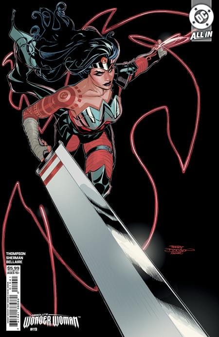 DC Comics Comic Books ABSOLUTE WONDER WOMAN #19 CVR D TERRY DODSON CARD STOCK VAR 76194138586001941 0226DC0048