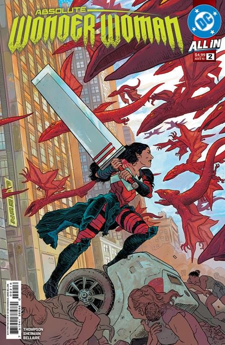 DC Comics Comic Books ABSOLUTE WONDER WOMAN #2 Sixth Printing 76194138586000216 0126DC8169