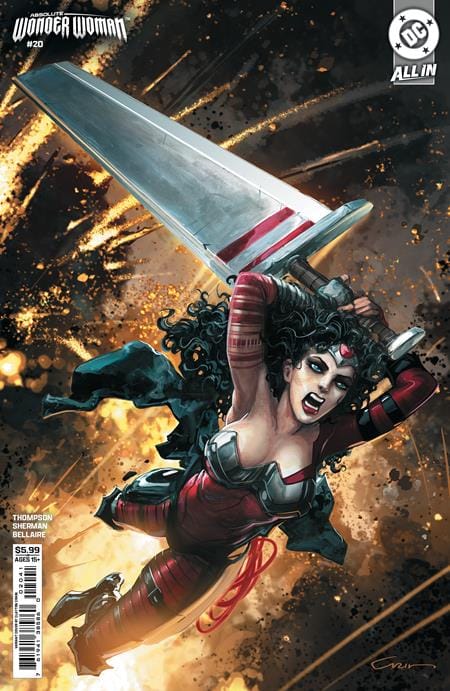 DC Comics Comic Books ABSOLUTE WONDER WOMAN #20 CVR D CLAYTON CRAIN CARD STOCK VAR 76194138586002041 0326DC0029