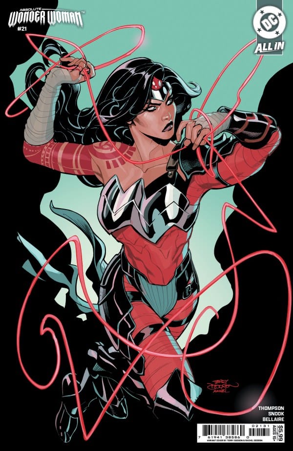 DC Comics Comic Books ABSOLUTE WONDER WOMAN #21 CVR C TERRY DODSON CARD STOCK VAR 76194138586002131 0426DC0075