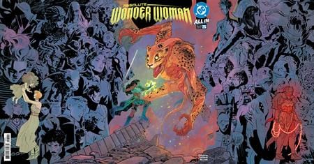 DC Comics Comic Books ABSOLUTE WONDER WOMAN #25 CVR A HAYDEN SHERMAN GATEFOLD TRIPTYCH (Release Date: 10/28/2026) 76194138586002511 0826DC0056