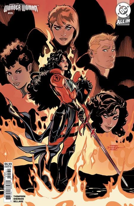 DC Comics Comic Books ABSOLUTE WONDER WOMAN #25 CVR C TERRY DODSON CARD STOCK VAR (Release Date: 10/28/2026) 76194138586002531 0826DC0058