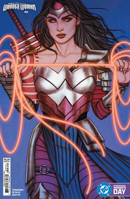 DC Comics Comic Books ABSOLUTE WONDER WOMAN #6 CVR E JENNY FRISON INTERNATIONAL WOMENS DAY CARD STOCK VAR 76194138586000661 0125DC033
