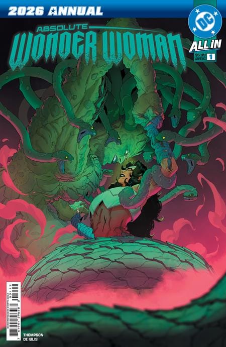 DC Comics Comic Books ABSOLUTE WONDER WOMAN ANNUAL 2026 #1 (ONE SHOT) Second Printing Cvr A Mattia De Iulis 76194139658300112 0226DC8056