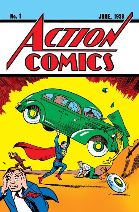 DC Comics Comic Books ACTION COMICS #1 FACSIMILE EDITION CVR A JOE SHUSTER (2026) (Release Date: 08/26/2026) 76194139479400111 0626DC0190