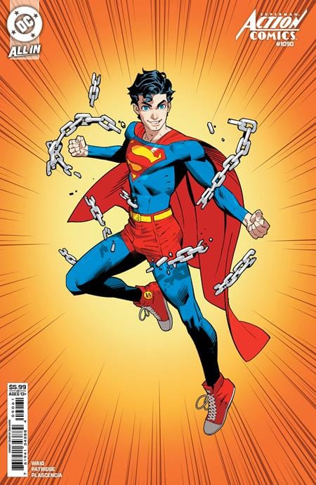 DC Comics Comic Books ACTION COMICS #1090 CVR E DAN MORA CORNER BOX CARD STOCK VAR 76194134388409061 0725DC1547