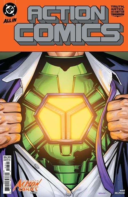 DC Comics Comic Books ACTION COMICS #1103 CVR B RYAN SOOK CARD STOCK VAR (Release Date: 10/14/2026) 76194134388410321 0826DC0189