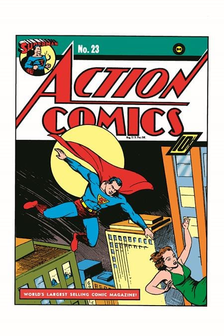 DC Comics Comic Books ACTION COMICS #23 FACSIMILE EDITION CVR A JOE SHUSTER 76194138714700111 0625DC222