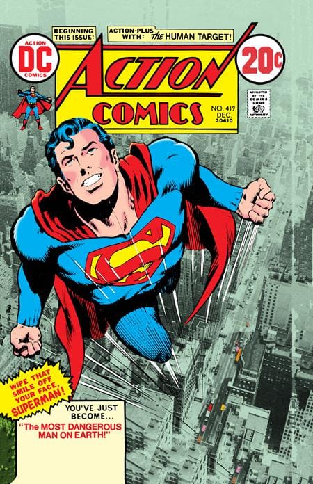 DC Comics Comic Books ACTION COMICS #419 FACSIMILE EDITION CVR A NEAL ADAMS 76194139477000111 1225DC0199