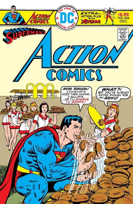 DC Comics Comic Books ACTION COMICS #454 FACSIMILE EDITION CVR C BOB OKSNER FOIL VAR 76194139480000131 0226DC0221