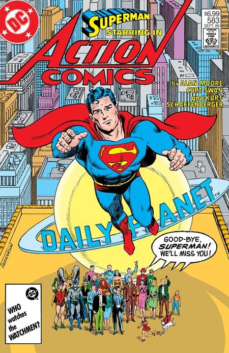 DC Comics Comic Books ACTION COMICS #583 FACSIMILE EDITION CVR C CURT SWAN FOIL VAR (WHATEVER HAPPENED TO THE MAN OF TOMORROW PART 2 OF 2) 76194139481700131 0326DC0206