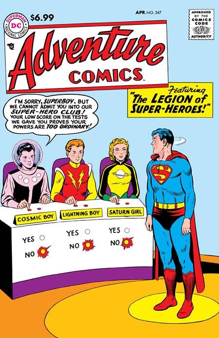 DC Comics Comic Books ADVENTURE COMICS #247 FACSIMILE EDITION CVR C CURT SWAN FOIL VAR (Release Date: 08/12/2026) 76194139482400131 0626DC0195