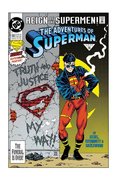 DC Comics Comic Books ADVENTURES OF SUPERMAN #501 FACSIMILE EDITION CVR A TOM GRUMMETT (Release Date: 10/07/2026) 76194139483100111 0826DC0255