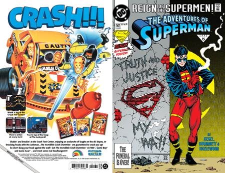 DC Comics Comic Books ADVENTURES OF SUPERMAN #501 FACSIMILE EDITION CVR C TOM GRUMMETT FOIL VAR (Release Date: 10/07/2026) 76194139483100131 0826DC0257
