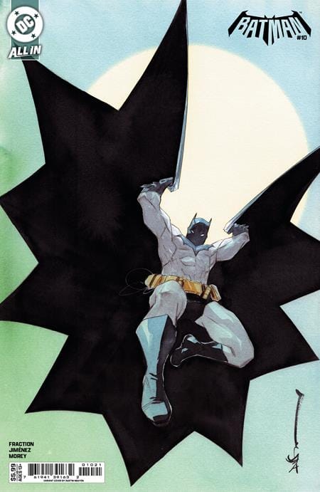 DC Comics Comic Books BATMAN #10 CVR B DUSTIN NGUYEN CARD STOCK VAR 76194139163201021 0426DC0090
