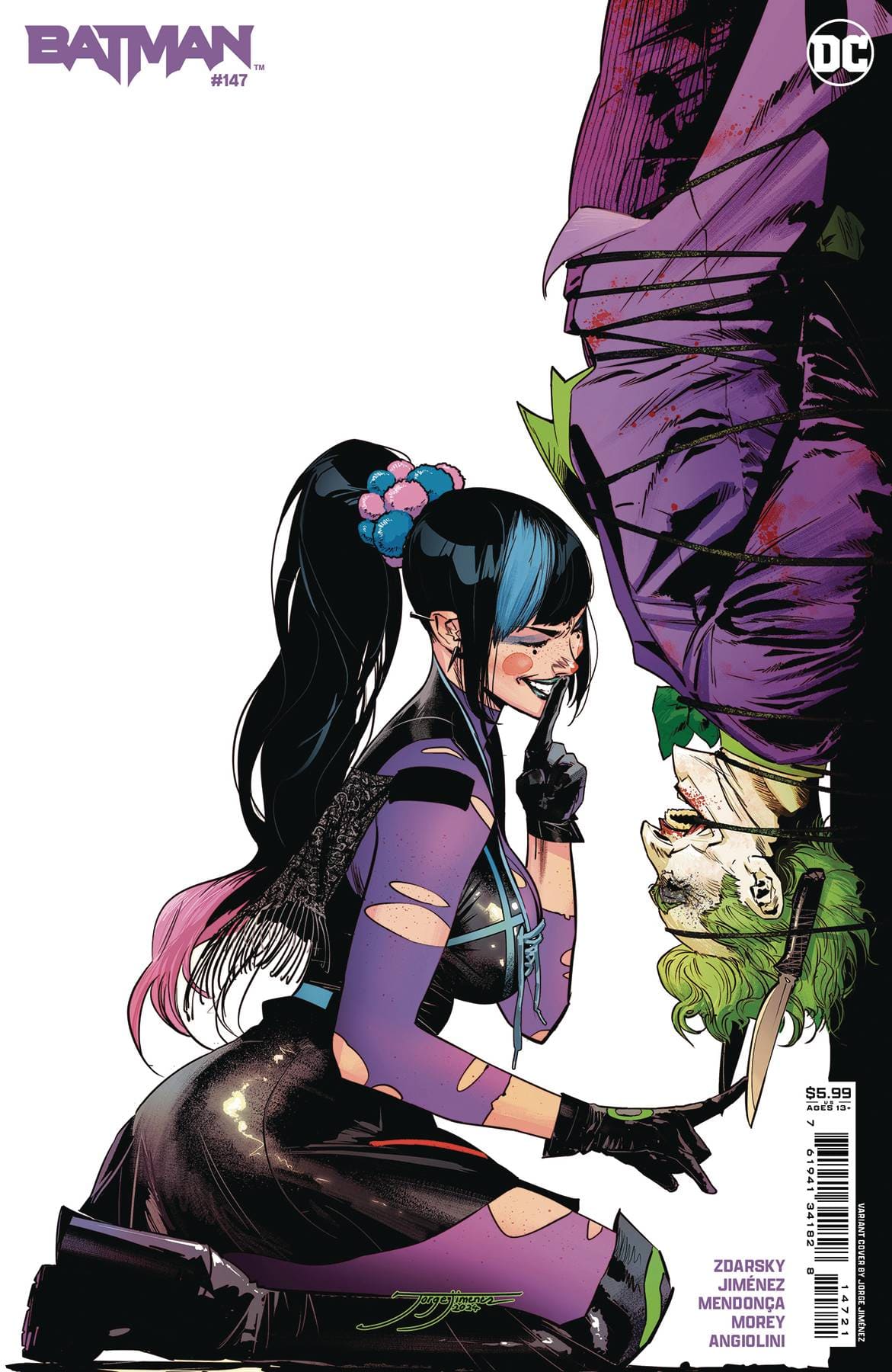 DC Comics Comic Books BATMAN #147 CVR B JORGE JIMENEZ CARD STOCK VAR 76194134182814721 0324DC002