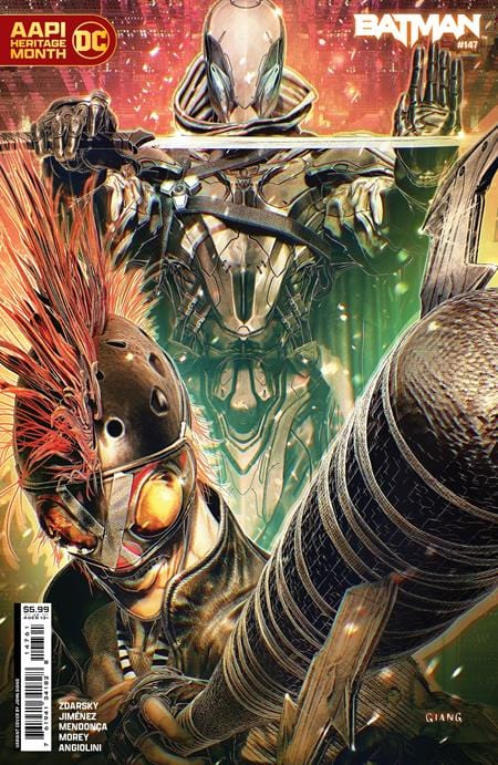 DC Comics Comic Books BATMAN #147 CVR D JOHN GIANG GHOST-MAKER & CLOWNHUNTER AAPI MONTH CARD STOCK VAR 76194134182814761 0324DC004