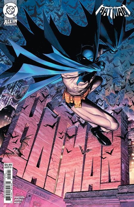 DC Comics Comic Books BATMAN #15 CVR B JIM CHEUNG CARD STOCK VAR (Release Date: 11/04/2026) 76194139163201521 0926DC0085
