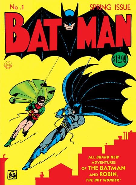 DC Comics Comic Books BATMAN (1940) #1 FACSIMILE EDITION CVR B BOB KANE FOIL VAR 76194138717800131 0725DC228