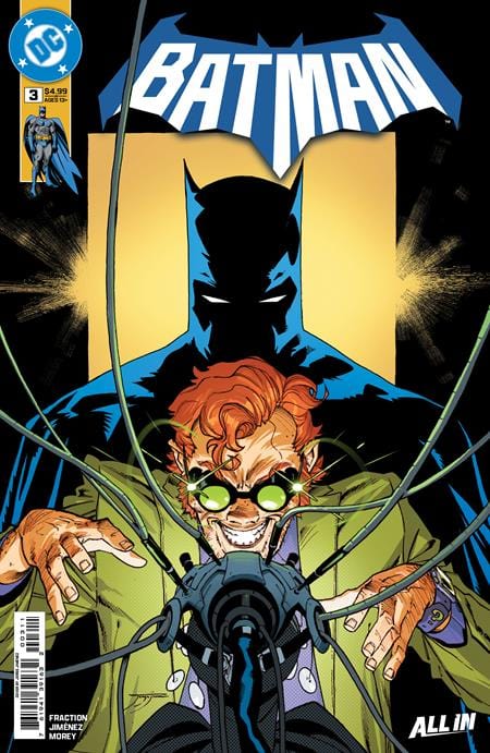 DC Comics Comic Books BATMAN #3 CVR A JORGE JIMENEZ 76194139163200311 0925DC0074