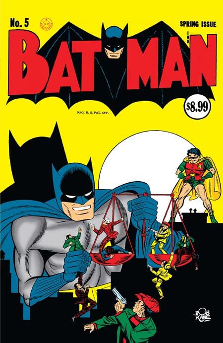 DC Comics Comic Books BATMAN #5 FACSIMILE EDITION CVR B BOB KANE FOIL VAR 76194138221000121 0923DC269