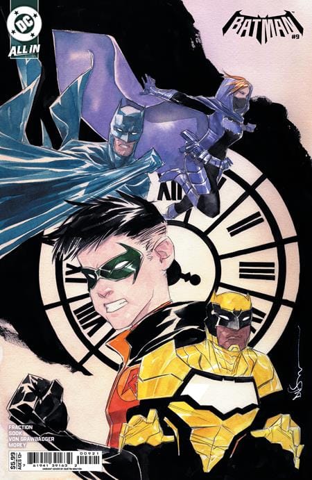 DC Comics Comic Books BATMAN #9 CVR B DUSTIN NGUYEN CARD STOCK VAR 76194139163200921 0326DC0070